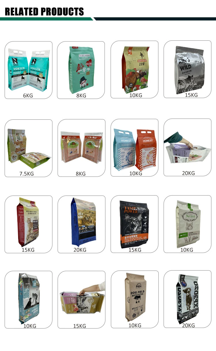 Packaging Bag Packaging Packing Zip Lock Bag Animal Feed Bag Pet Product Pet Good Bag