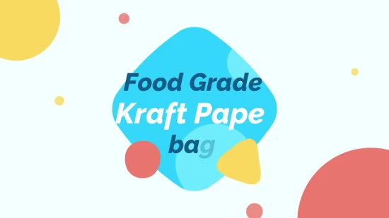 Logotipo personalizado impresso de alta qualidade embalagem de alimentos pão sos saco de papel papel kraft impressão offset tamanho personalizado