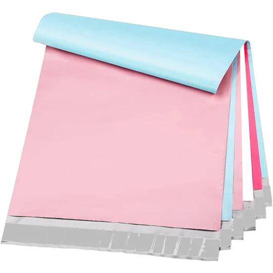 Saco Expresso Urso Rosa Caricatura Logística Embalagem Bolsa Engrossar Envelopes Ecológicos Suprimentos Mailer Sacos de Envio